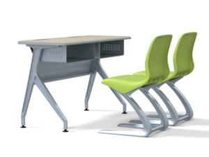 Scuola di qualità Premium scrivania e sedia Set tavolo di scrittura con cassetto del libro per lo studente mobili - Product Image 3