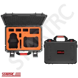 STARTRC ABS IP67 À Prova D' Água EVA Personalizado Espuma Carry Case Protetora zangão Estojo De Plástico Rígido para DJI Mini 4 Pro Acessórios