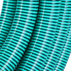 Tubes en plastique durables de robinet de chrome de satin de PVC vert pour des robinets et des montages - Product Image 2