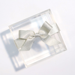 Tùy Chỉnh Pre-Made Satin Ribbon Cung Tự Dính Nhỏ Polyester Căng Vòng Lặp Quà Tặng Băng Cung Băng Cho Trang Trí Đám Cưới - Product Image 6