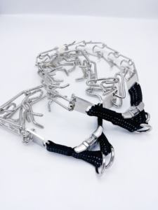 Accesorios para perros Doe, Collar de entrenamiento para perros de punta de acero ajustable a la moda, Collar de Pastor Alemán y Pitbull impreso - Product Image 6