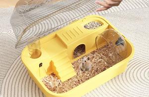 Jaula para Hámster Golden Bear para Interiores, Extra Grande, con Techo Transparente de Lujo, Fabricada en Acrílico Ecológico - Product Image 5