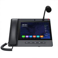 Consola de Paginación IP A330i con Cámara de 13MP, 20 Líneas SIP, Wi-Fi 6, BT 5.4, Teléfono PTM con Salida HD, Estación de Control de Despacho SIP