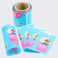 Manchons thermorétractables personnalisés en PET PVC de haute qualité, rouleaux d'étiquettes rétractables imprimables pour l'emballage des boissons énergisantes