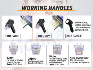 Microneedling avec <span class=keywords><strong>radiofréquence</strong></span>, appareil de microneedling RF, machine de microneedling fractionnel RF, machine <span class=keywords><strong>à</strong></span> <span class=keywords><strong>micro</strong></span>-<span class=keywords><strong>aiguilles</strong></span> fractionnelles - Product Image 5