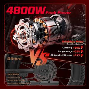 VALTINSU EM5 PRO Moto Cross Électrique Tout-Terrain avec Moteur à Engrenages 60V 4000W - Product Image 6