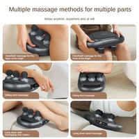 Pistolet masseur électrique 6 têtes sur mesure masseur par vibrations pour tissus profonds pistolet Fascia complet du corps