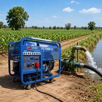 Générateur diesel silencieux à châssis ouvert de marque Yuchai 10 kW YC10GF-3 230 V 400 V monophasé/triphasé avec ATS pour l'exportation