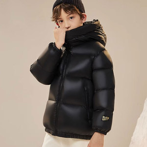 Veste en duvet d'hiver unisexe pour filles et garçons Veste en duvet chaude et épaisse pour enfants Manteaux élégants à capuche pour enfants Veste en duvet pour enfants - Product Image 5