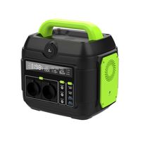 Batterie externe, alimentation électrique pour le camping en intérieur et en extérieur, générateur de charge solaire de secours CA, station d'alimentation 500 watts 230 volts