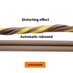 D-Type Soundproof Self-Adhesive Modern Design Foam Sealing <strong>Strips</strong> for <strong>Doors</strong> and windows Custom Shape Extruded Rubber <strong>Strip</strong> <strong>Seals</strong> - Product Image 4