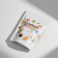 Sacs d'emballage pour aliments congelés, imprimés en héliogravure, de qualité alimentaire, biodégradables, refermables, réutilisables pour le stockage au réfrigérateur