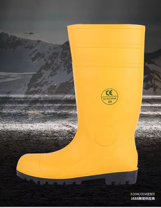 <strong>Wellington</strong> <strong>Boots</strong> With Safety Steel Toe Rain <strong>Boots</strong> Industrial Mining Farming Use Labor Protection Water Shoes - Product Image 3