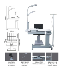 Máy khúc xạ nhãn khoa quang học OU-1800, ghế khám mắt, mẫu mới - Product Image 6