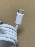 Câble de charge USB-C vers USB-C 240W PD Super Rapide 2M en nylon tressé pour tablette et téléphone Type C 6ft