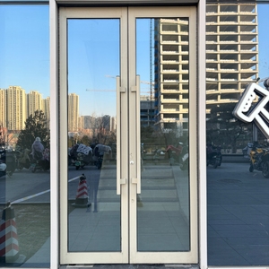 Stainless Steel Glass Store Front Swing <strong>Door</strong> for Shopping Mall Retail Shop Restaurant Cafe Entrance - Product Image 1