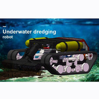 Étanche IP68 sous-marine Robot Châssis AVA-U13 drague de nettoyage robot soudage sous machine avec le bon prix