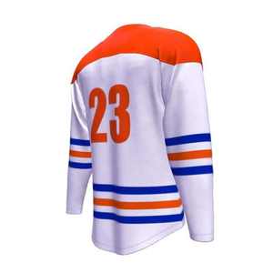 Fabrikdirektverkauf Großhandel Günstiger Preis Hochwertige Sublimations-Eishockeytrikots Großhandel Maßgeschneiderte Eishockeytrikots - Product Image 1