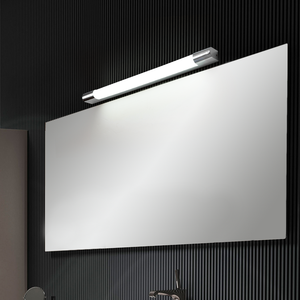 โคมไฟติดผนัง LED แบบโมเดิร์น กรอบเหล็ก โคมสีขาว ปรับอุณหภูมิสีได้หลายระดับ (3000K/4000K/6000K) สำหรับห้องนอน ห้องน้ำ - Product Image 2