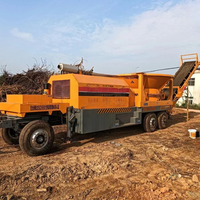 Nieuwe Technologie Wortelslijpmachine Boomstronkversnipperaar Olijfbomenhakselaar 30T/H Capaciteit 2400mm Max Diameter