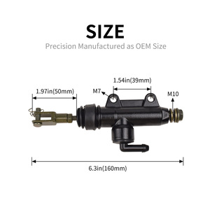 Cylindre maître de frein arrière de moto 90113060000 pour KTM 390 Duke 2013 2017, pièce de rechange en alliage d'aluminium - Product Image 2