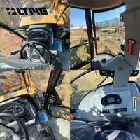 2.5 Ton Backhoe Loader dengan Kontrol Joystick Hidrolik 4WD Excavator Loader Multifungsi dengan Sertifikasi CE