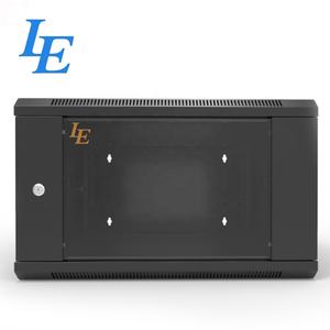 Gabinete de Pared de 19 Pulgadas, Acero Laminado en Frío SPCC, Estándar IEC297-2, Tamaño Personalizado, 18U, Almacenamiento para Centro de Datos, 600 mm de Profundidad, Stock CE - Product Image 1