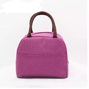 Fashion Cooler <b>Lunch</b> <b>Box</b> Portable <b>Insulated</b> Canvas <b>Lunch</b> Bag Thermal Food Picnic Tote Cooler Bag <b>Lunch</b> Bags for Women Kids - Product Image 3
