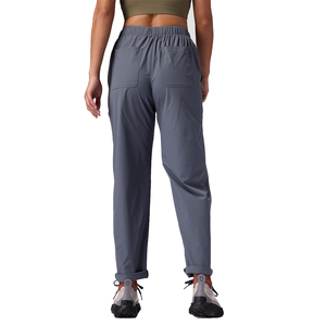 Automne femmes pantalons quotidiens UPF 50 + pantalons extensibles en plein air pour la <span class=keywords><strong>randonnée</strong></span> et les voyages pantalons <span class=keywords><strong>de</strong></span> Trekking légers DWR - Product Image 2