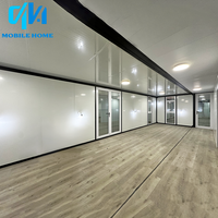 Maison conteneur préfabriquée mobile de haute qualité, extensible 20 pieds 40 pieds, villa préfabriquée 2, 4 ou 5 chambres, maisons préfabriquées