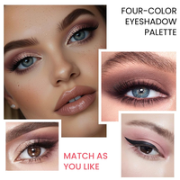 Échantillon Gratuit Palette Fards à Paupières Ultra Scintillants et Mats Végans et Sans Cruauté, Vente en Gros Usine pour Marque Privée