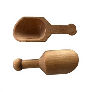 Cucharas de Madera Ecológicas Clásicas al por Mayor con Mangos Largos y Cortos para Café, Té, Azúcar y Sales de Baño - Product Image 2