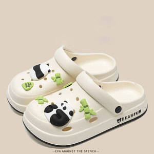 Breloques 3D en PVC en forme de <span class=keywords><strong>panda</strong></span> pour chaussures, vente en gros, décorations mignonnes pour chaussures, accessoires pour pantoufles et sabots, épingles et boucles pour usage quotidien - Product Image 5