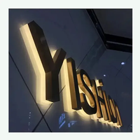 Enseignes lumineuses LED 3D personnalisées en aluminium pour salons de coiffure et de beauté, étanches IP65, pour décoration murale directionnelle