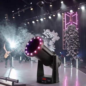 Machine à confettis de scène LED multifonctionnelle, machine à glace sèche pour fête, contrôle DMX512 2 canaux, 1300 W, AC 110 V-240 V, fabriqué en aluminium - Product Image 3