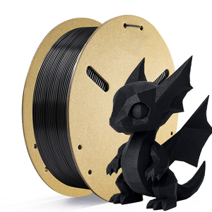 LONGQI Factory Wholesale PA6-CF Filament Carbon Fiber Nylon 1.75mm 1kg High Strength <b>Engineering</b> <b>Plastic</b> 3D Printer Filament - Product Image 1
