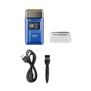 <span class=keywords><strong>Afeitadora</strong></span> Eléctrica <span class=keywords><strong>Kemei</strong></span> KM-1112 IPX6 Resistente al Agua para Hombre, Máquina de Afeitar Eléctrica para Barba y Cara, Máquina de Afeitar para Cabeza Calva para Hombre, Afeitado en Seco y Húmedo - Product Image 5