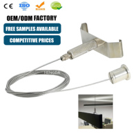 Kit de suspension de pince de câble de sortie latérale réglable avec support de câble Offre Spéciale monté au plafond