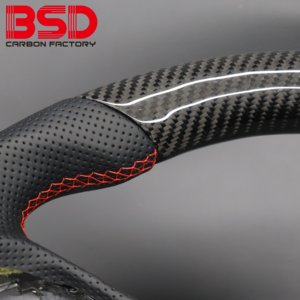 BSD carbone pour Audi A3 S3 RS3 8Y flambant neuf modifier voiture personnalisé Sport véritable Fiber de carbone volant BSD personnalisé volant - Product Image 2