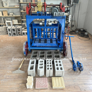 Máquina Portátil para Fabricar Bloques de Hormigón y Ladrillos Huecos, Adecuada para el Mercado Africano - Product Image 5