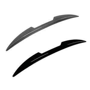 Volkswagen Id.3 2019+ Rear <b>Trunk</b> Spoiler Wing Piano <b>Black</b> Carbon Fiber Texture ABS Material 3m Tape Installation - Product Image 2
