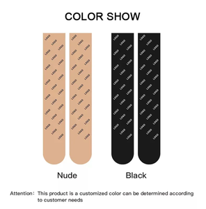 KT-T250007 Collant <span class=keywords><strong>a</strong></span> <span class=keywords><strong>Rete</strong></span> di Lusso con Logo Personalizzabile per Donna, <span class=keywords><strong>Calze</strong></span> con Stampa <span class=keywords><strong>a</strong></span> Lettere, Design Popolare alla Moda - Product Image 5