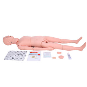 Model anatomi wanita dan pria multifungsi maneken perawatan medis alat bantu belajar Dummy CPR untuk mengajar - Product Image 4