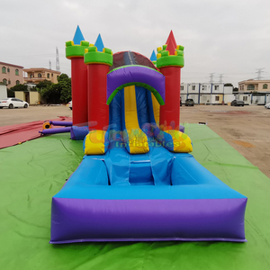 Castillo inflable comercial con tobogán, para fiestas infantiles, tipo Candy Land. - Product Image 2
