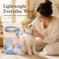 Traceur GPS intelligent pour animaux de compagnie en gros, localisateur Bluetooth anti-perte pour collier de chien et de chat avec longue autonomie de batterie