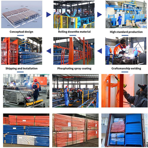 Adjustable Metal Shelving Heavy-Duty Warehouse Metal Storage Shelves <strong>Van</strong> Storage <strong>Racking</strong> <strong>Systems</strong> with Safety Railguards - Product Image 6
