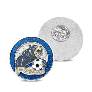 Insignias de Clubes de Fútbol, Monedas Conmemorativas Personalizadas, Broches de Solapa, Recuerdos Conmemorativos de la Fundación de la Asociación, Regalos - Product Image 2