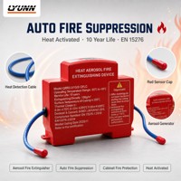 Extincteur automatique de classe D pour batteries lithium-ion de véhicules électriques – Système de suppression d'incendie avec protection thermique contre la dérives thermique