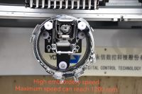 Livraison à Domicile Machine à Broder Yonthin pour Casquettes, Écussons, Broderies 3D, Chaussures Plates, Chaussettes – Brodeuse Automatique Informatisée à Tête Unique