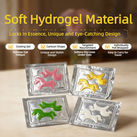 Patchs Hydrogel OEM Cheval Cartoon à l'Acide Hyaluronique et au Collagène – Gel Rafraîchissant pour Soulager la Fatigue Oculaire et Nourrir Ciblément les Yeux